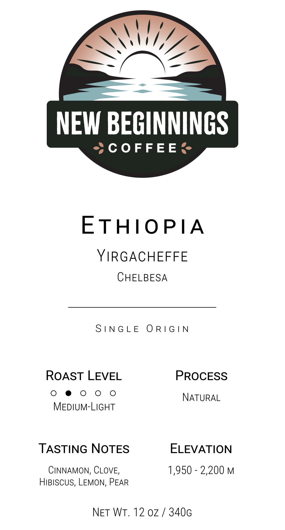 Ethiopia Yirgacheffe Chelbesa