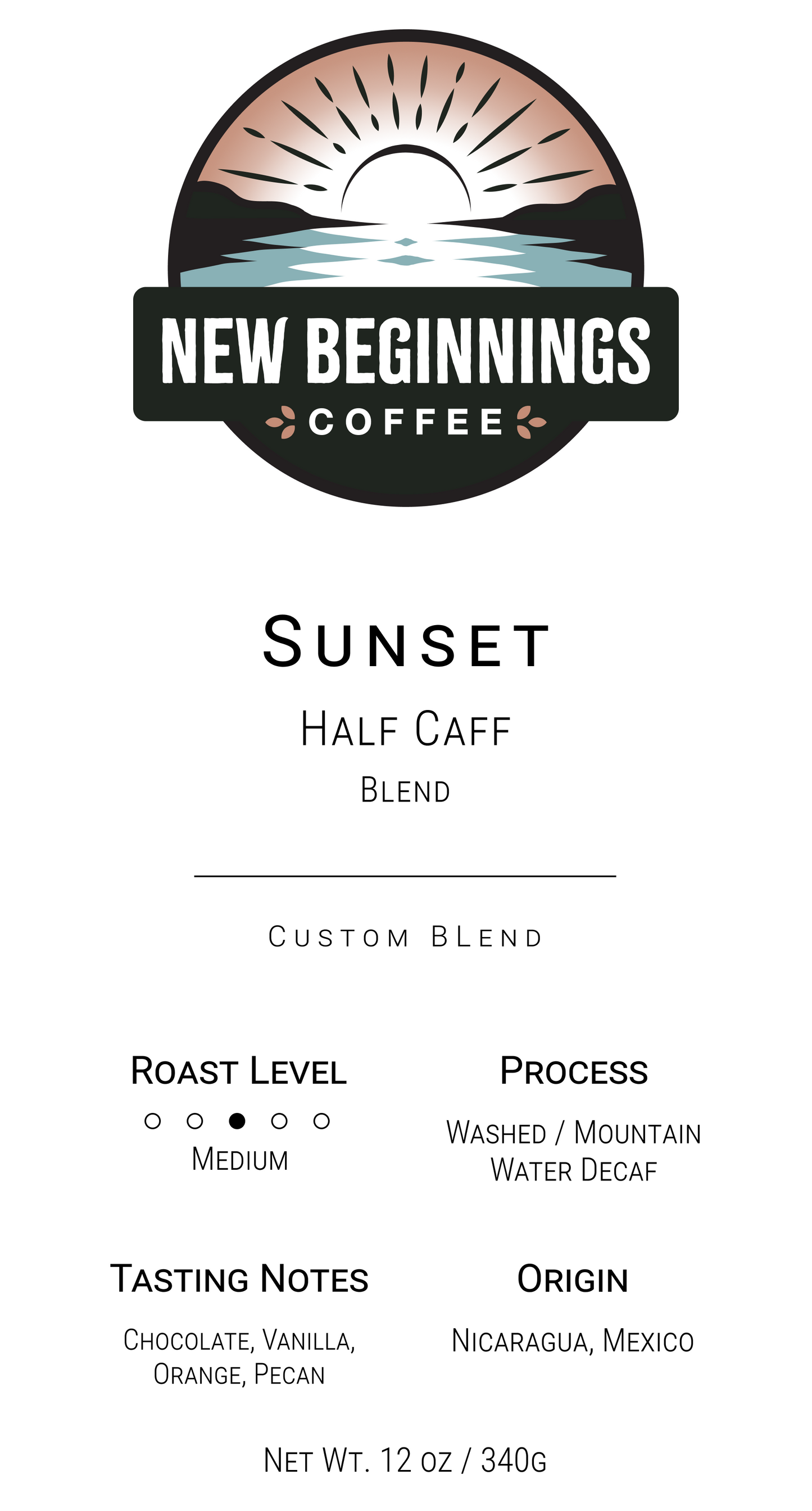 Sunset Half-Caff Blend