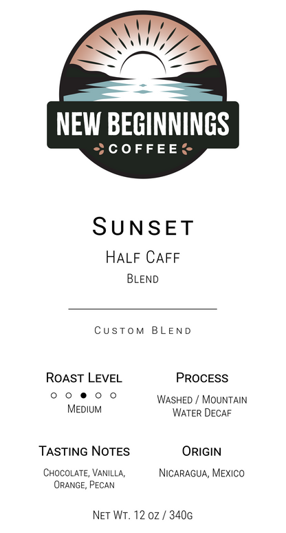 Sunset Half-Caff Blend